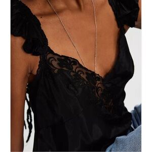 Free People Harmony Lace Insert Tank